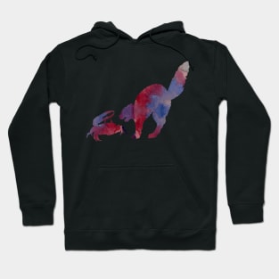 Cat and crab Hoodie